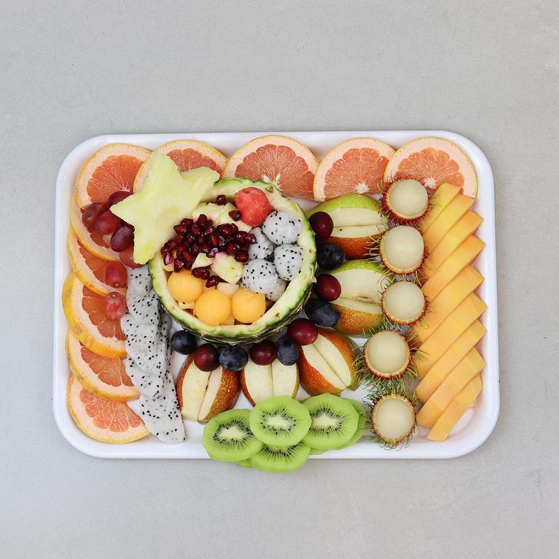 Radiant Rainbow Fruit Tray - Image 2