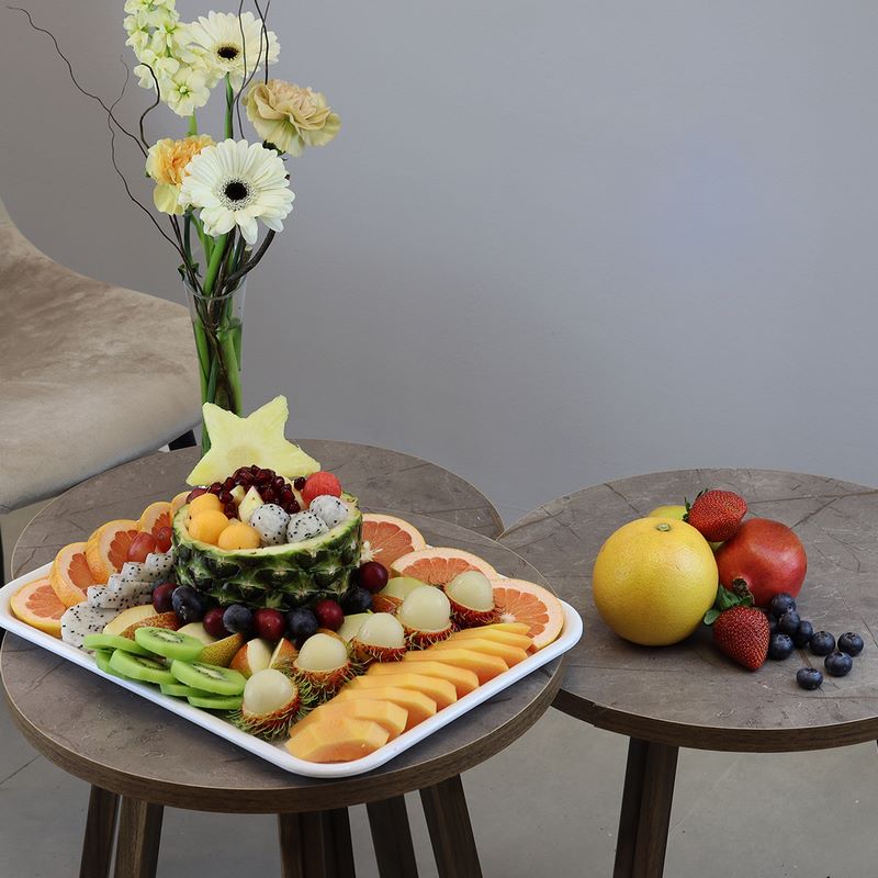 Radiant Rainbow Fruit Tray - Image 3