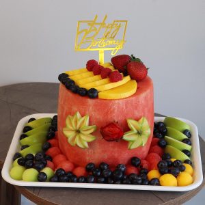 1 Tier Birthday Cake