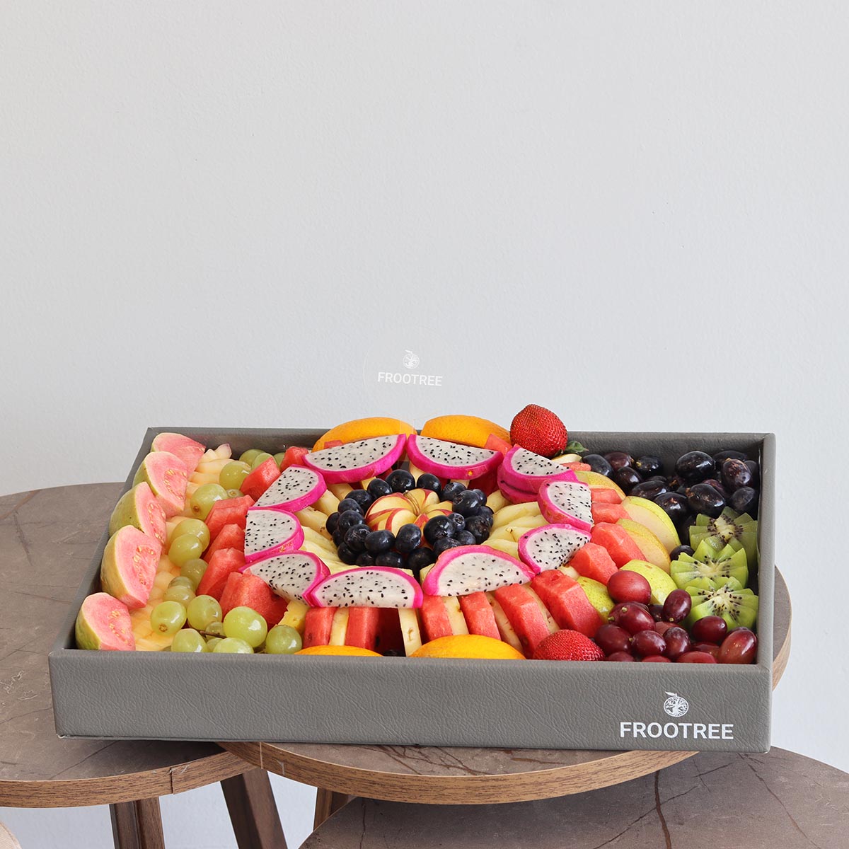 Cherry And Berry Cut Fruit Tray