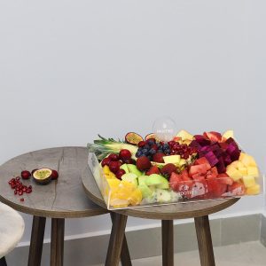 Half Pineapple Cut Fruit Tray