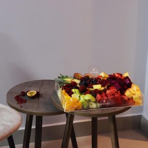 Half Pineapple Cut Fruit Tray