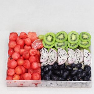 Flag Cut Fruit Tray