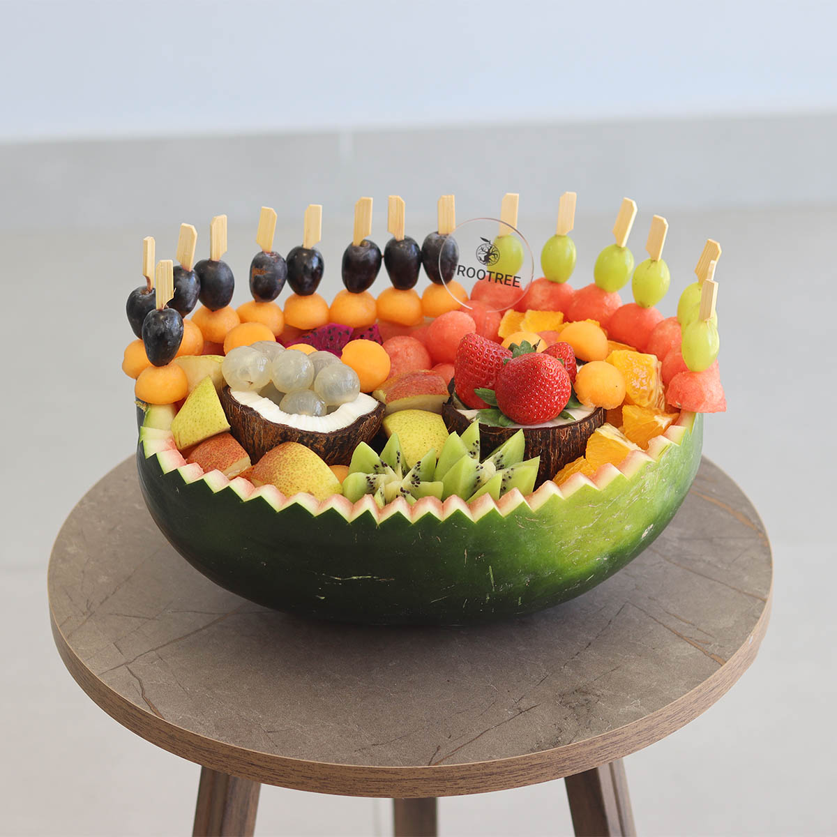 Coconut Water Melon Shell