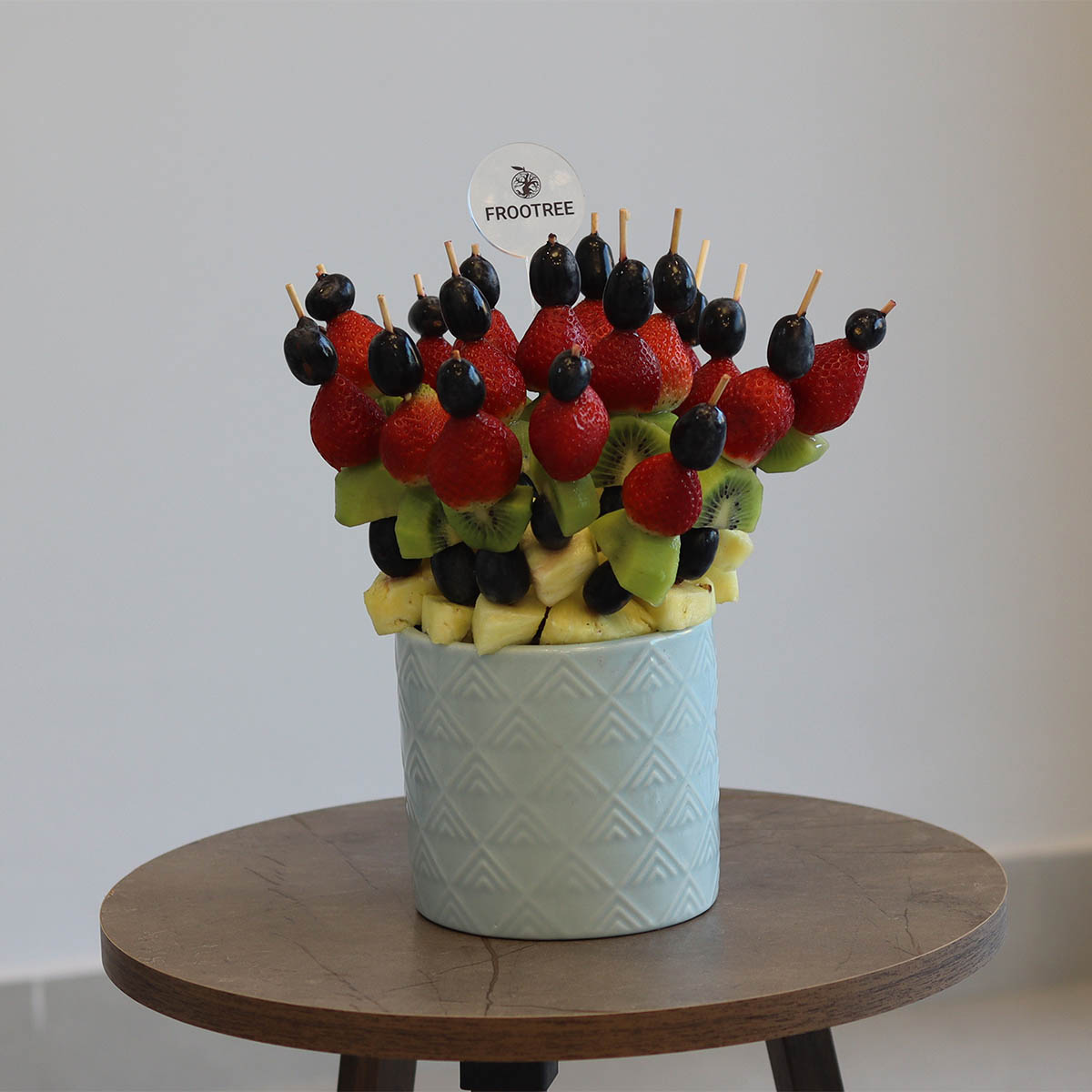 Berries-Kiwi Cut Fruit Vase - Image 3