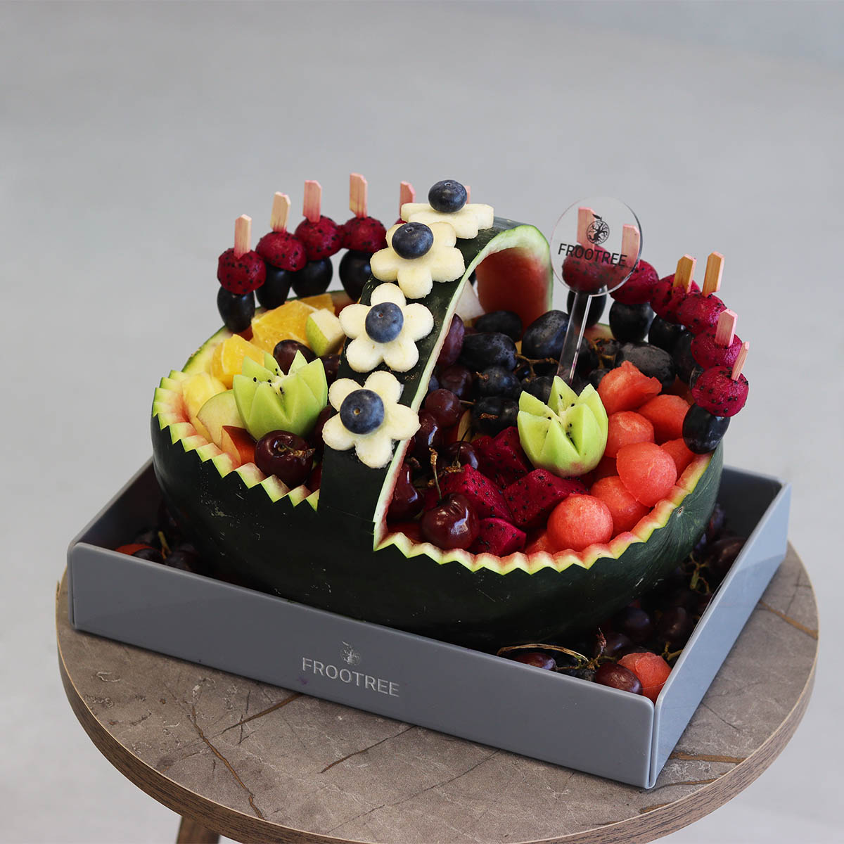 Water Melon Shell Bag Tray - Image 2