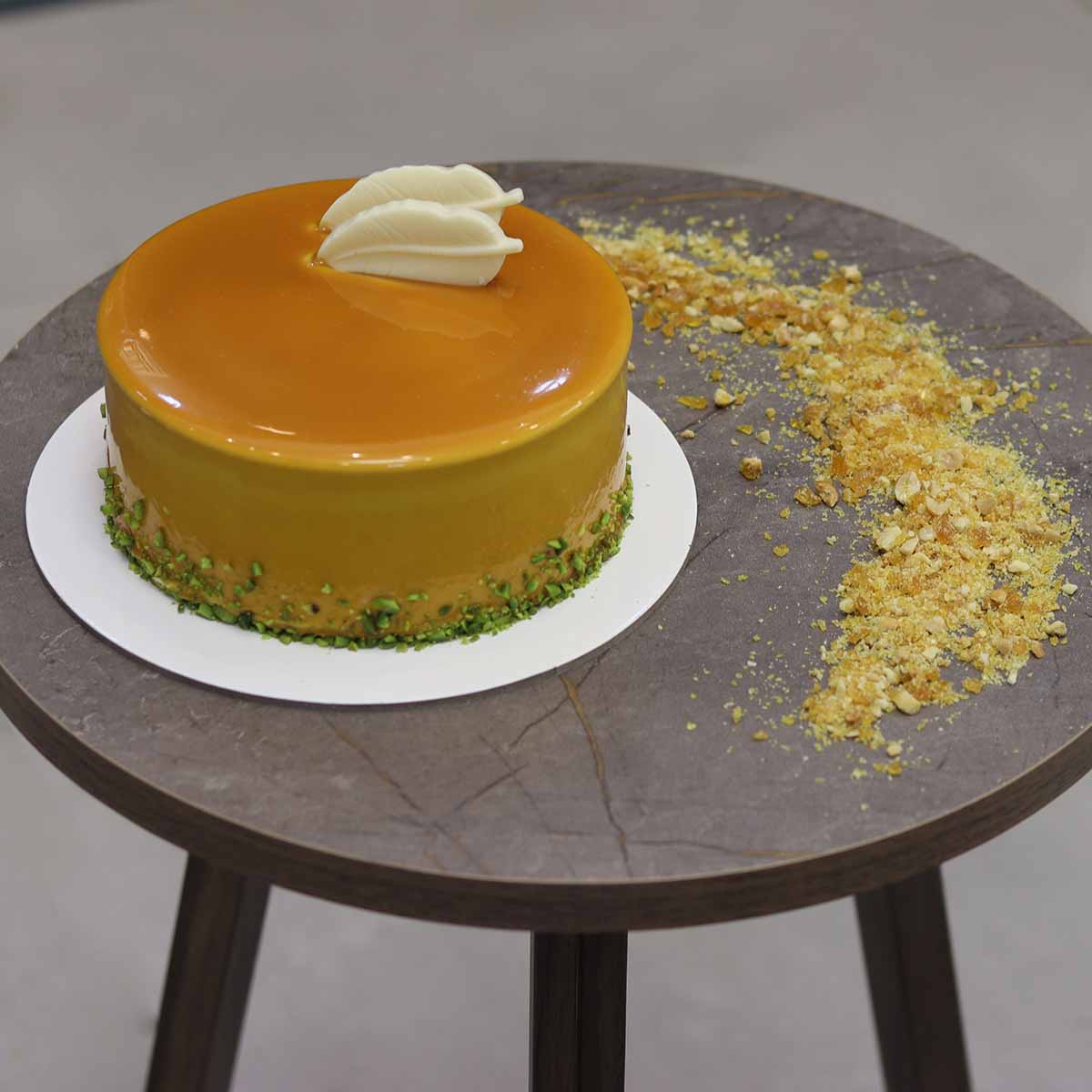 Nutty butter scotch cake