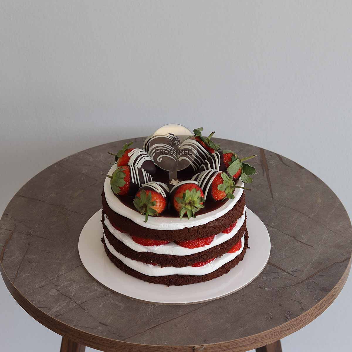 Strawberry Chocolate cake