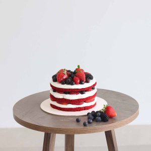 Berries Redvelvet Cake