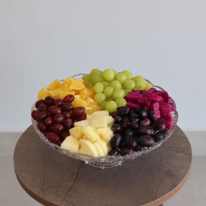 Grapes and Cut Fruits Platter