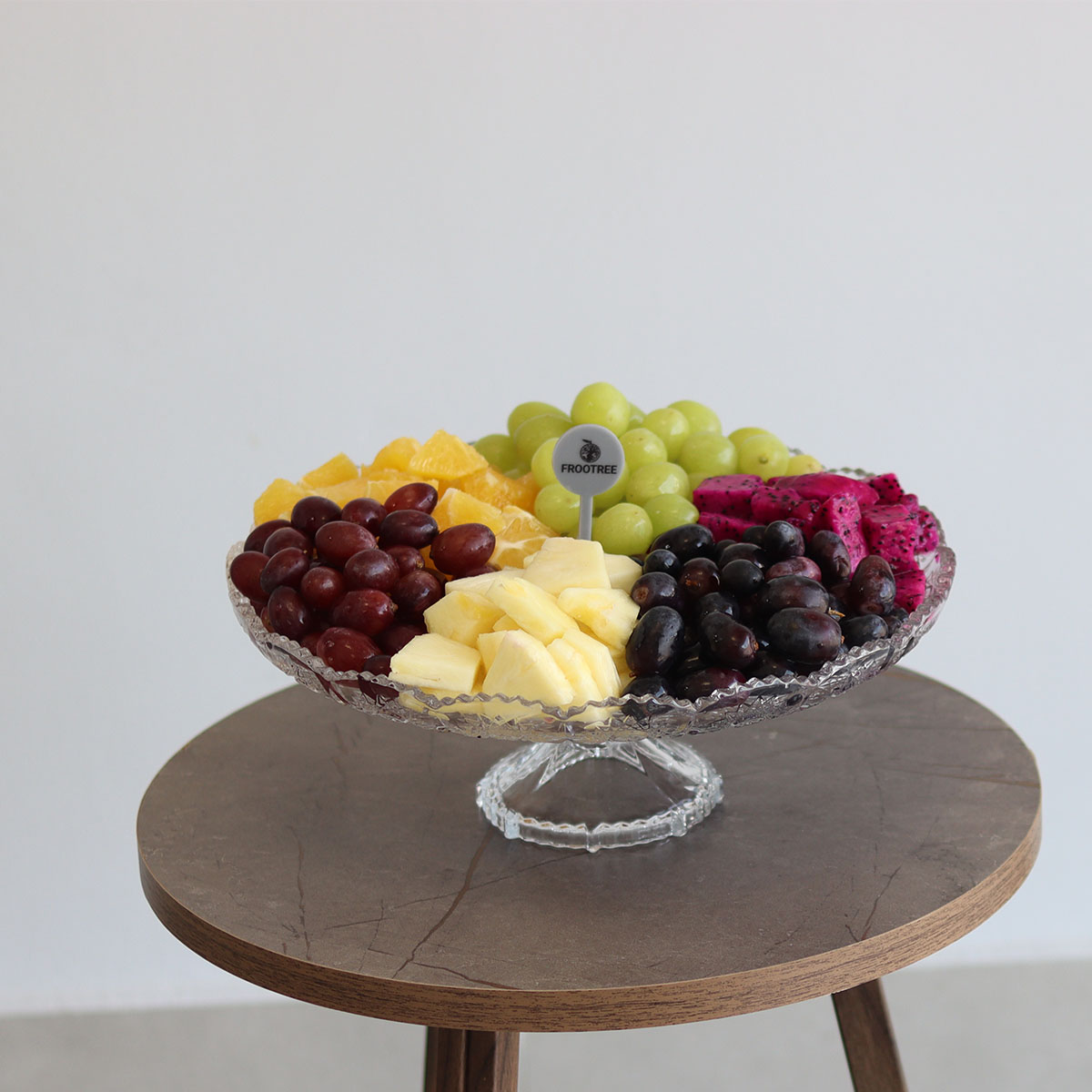 Grapes and Cut Fruits Platter - Image 3