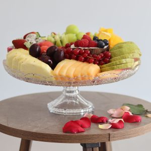 Coconut-Dragon Cut Fruit Platter