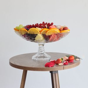 Orange-Dragon Cut Fruit Vase