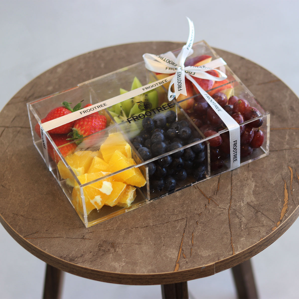 Berry and Grapes Cut Fruit Box