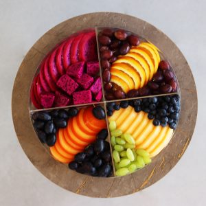 Grapes And Dragon Round Platter