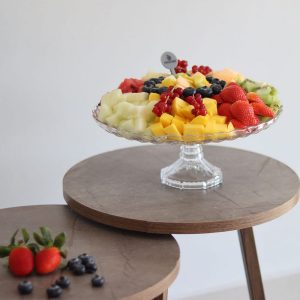 Cut Fruit Round Vase