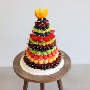 Orange and Berries Pyramid