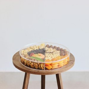 Dates and Nuts Round Box