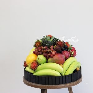 Fruits Salla Round Tray