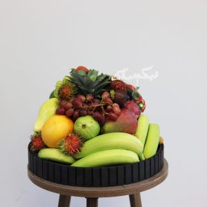 Fruits Salla Round Tray