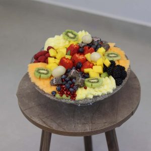 Blueberry and Strawberry Vase