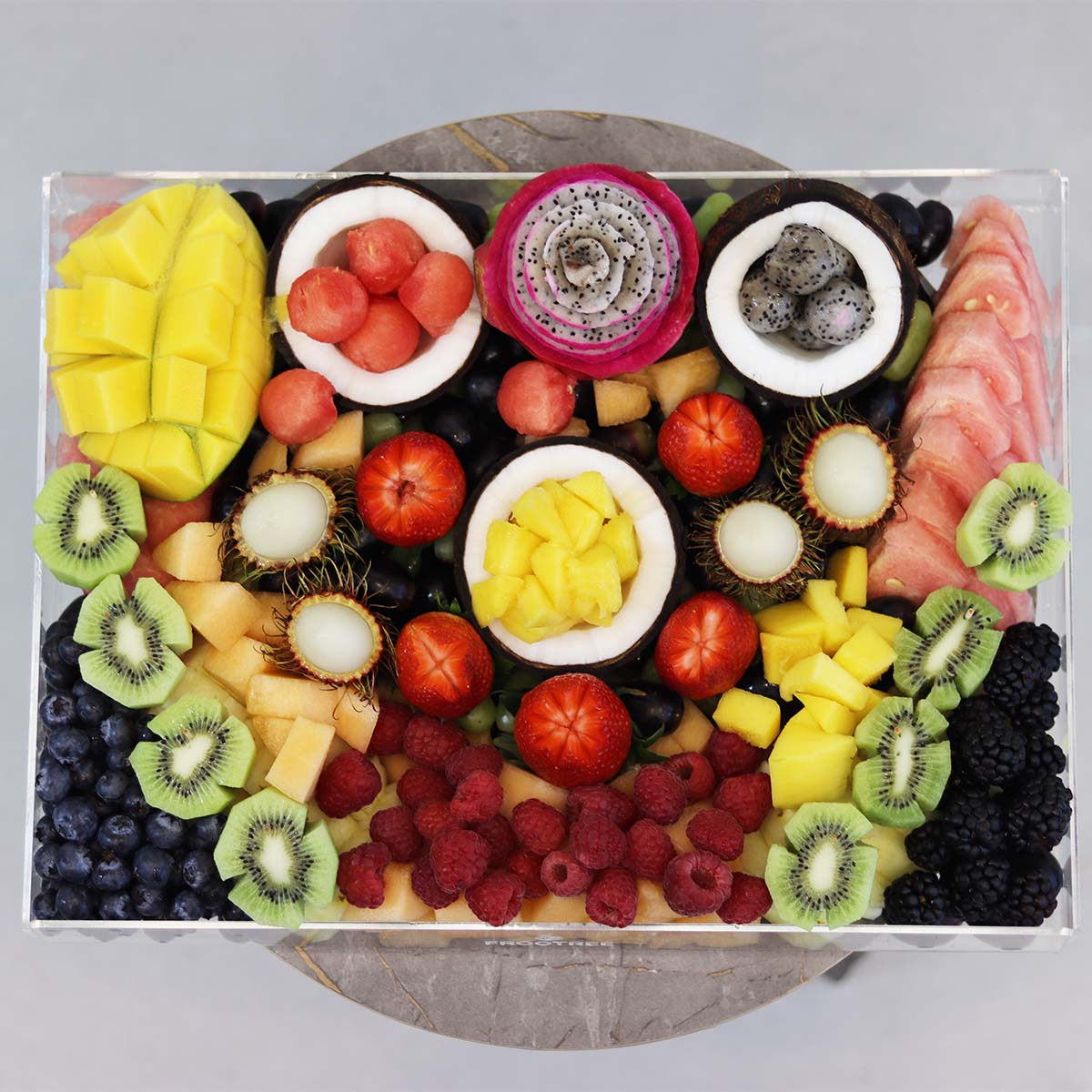 Coconut and Berries Magic