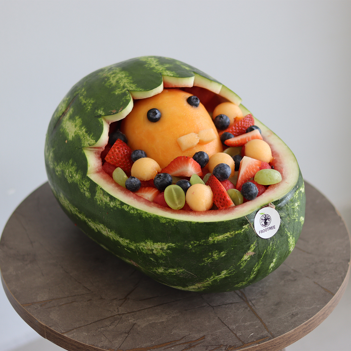 Baby on Head Water Melon Shell - Image 3