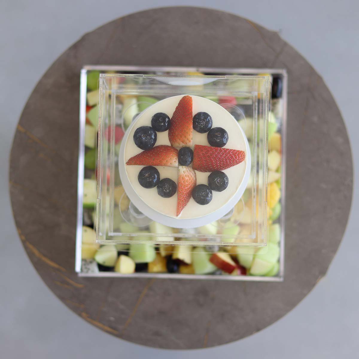 Fruit Cake and Fruit mix Stand - Image 4