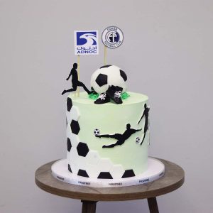 Football Fondant Cake