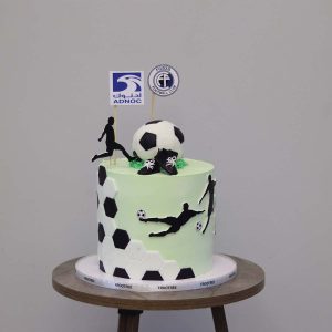 Football Fondant Cake