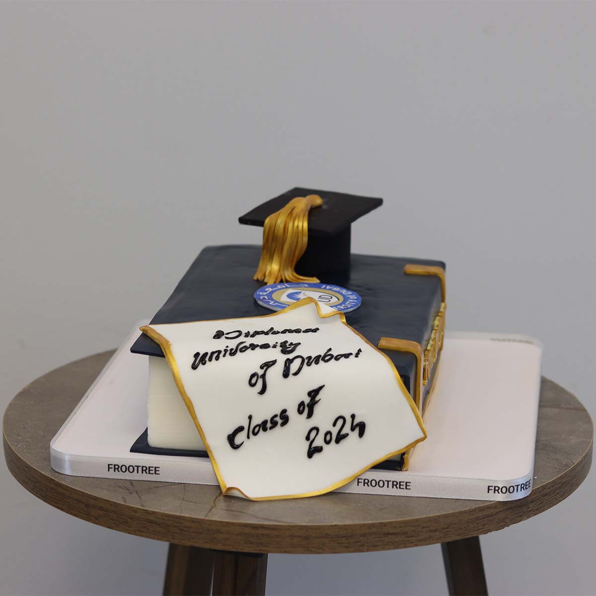 Graduation Fondant Cake