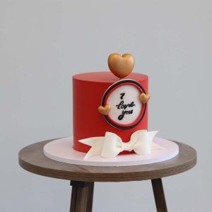 I Love You Cake