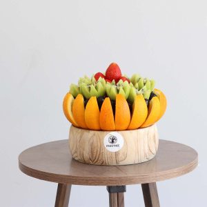 Blooming Fruit Vase