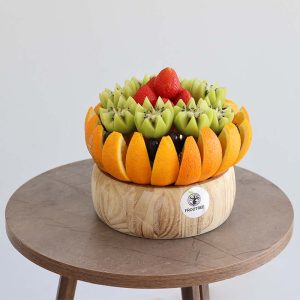 Blooming Fruit Vase