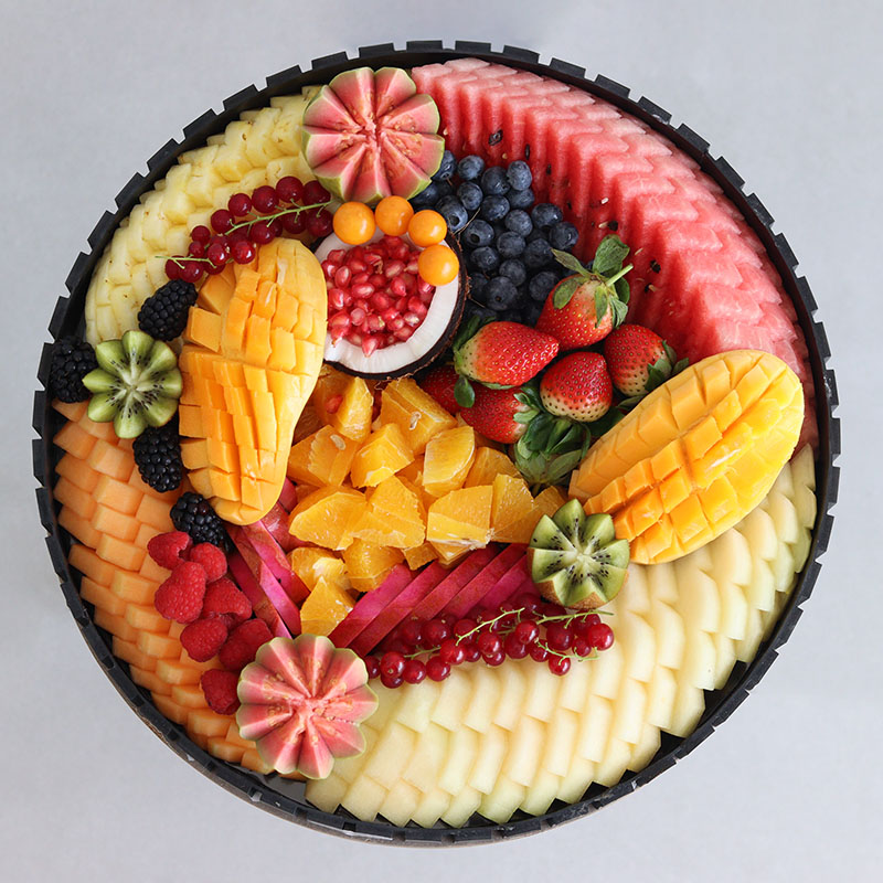 Melons Round Platter