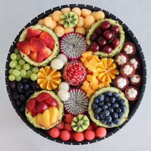Exotic Berries and Cut Fruit Platter