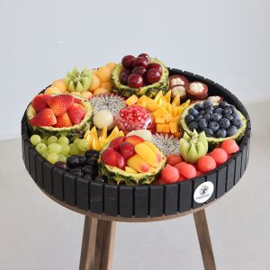 Exotic Berries and Cut Fruit Platter