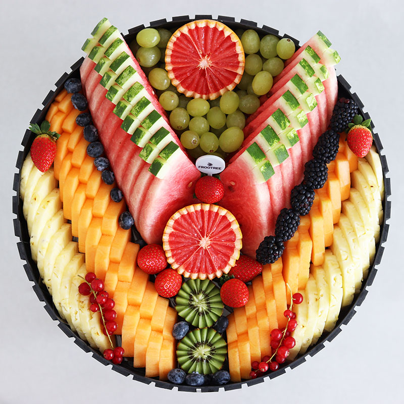 Melons Cut Fruits Platter