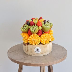 Orange and Kiwi Vase