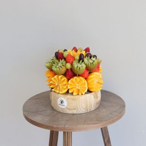 Orange and Kiwi Vase