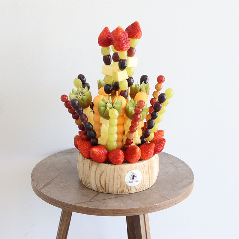 Berries and Grapes Skewers Vase - Image 3