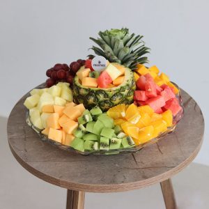 Pineapple Cup Cut Fruits Platter