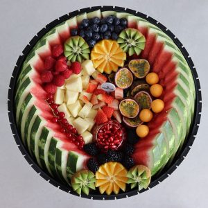 Watermelon Cut Fruits Platter