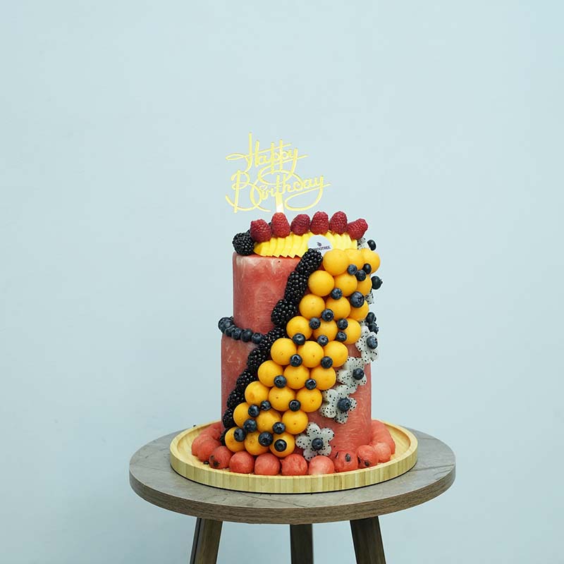 Melons and Berries water melon cake - Image 3