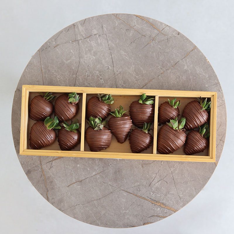 Chocolate Dipped Strawberry Box - Image 2