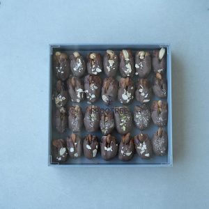 Nuts And Dates Chocolate Square Box