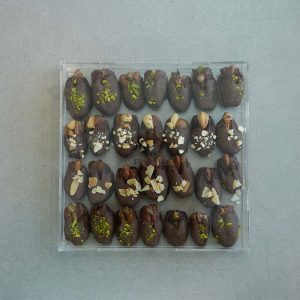 Nuts And Dates Chocolate Acrylic Box