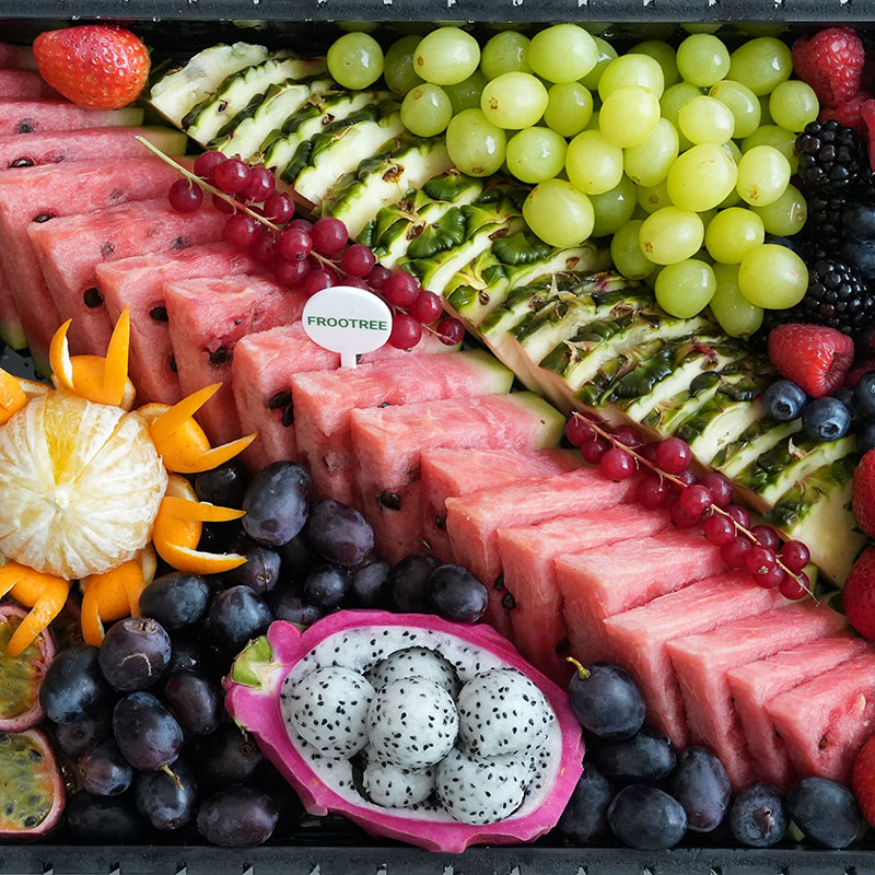Water melon Slice And Berries Tray - Image 2