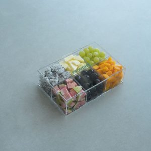 Cut Fruit Acrylic Partition Box