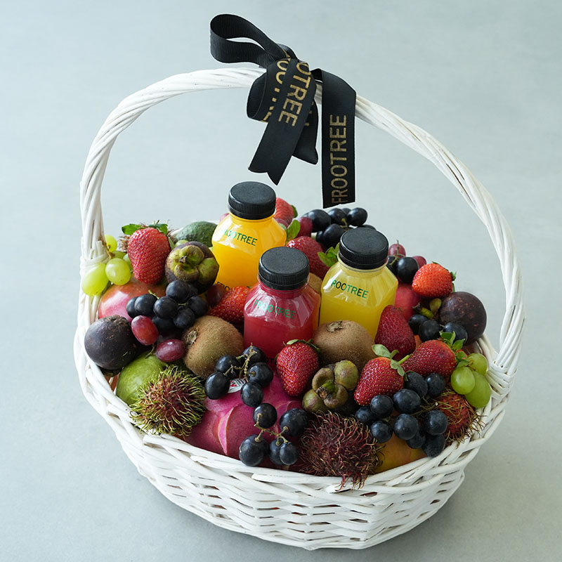 Fruits And Juice Special Basket - Image 3